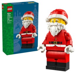 LEGO 40820 Minifigura Babbo Natale ingrandita