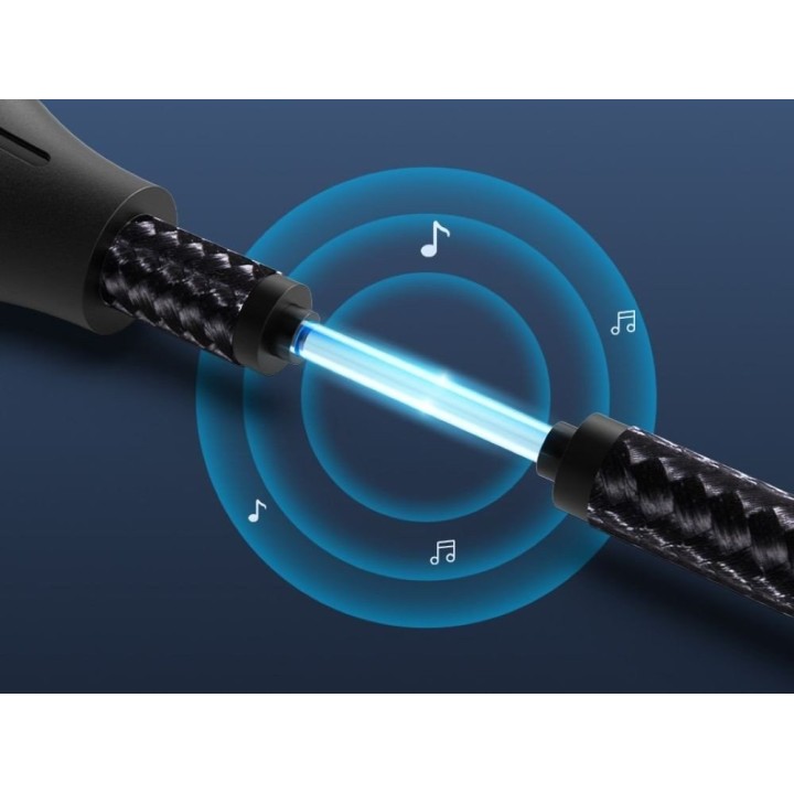 Vention cavo audio ottico intrecciato 5 m