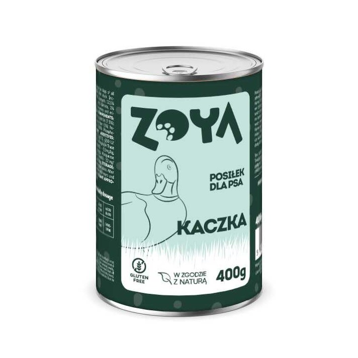 ZOYA Anatra - cibo umido per cani - 400g
