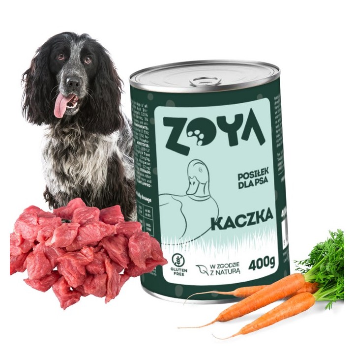ZOYA Anatra - cibo umido per cani - 400g