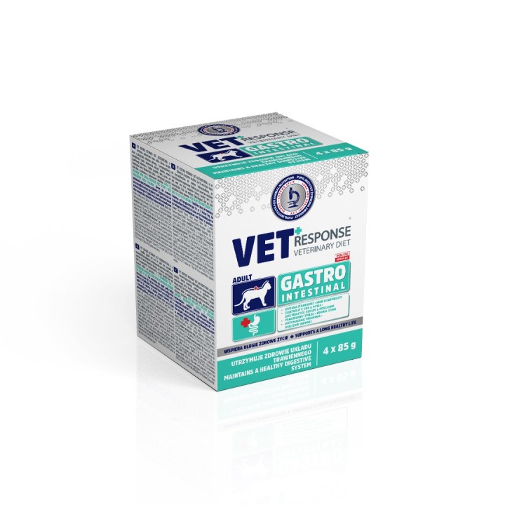 VET RESPONSE Gastrointestinal - cibo umido per gatti - 4x85g