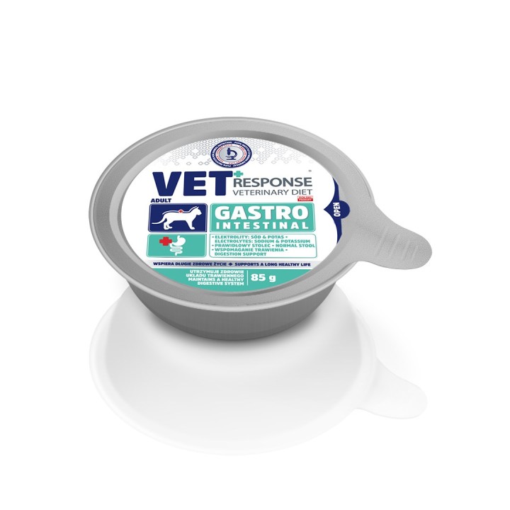 VET RESPONSE Gastrointestinal - cibo umido per gatti - 4x85g