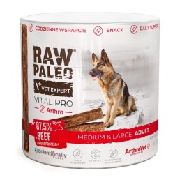 VETEXPERT Raw Paleo Vital Pro Arthro manzo medio grande mono - snack per cani - 100g