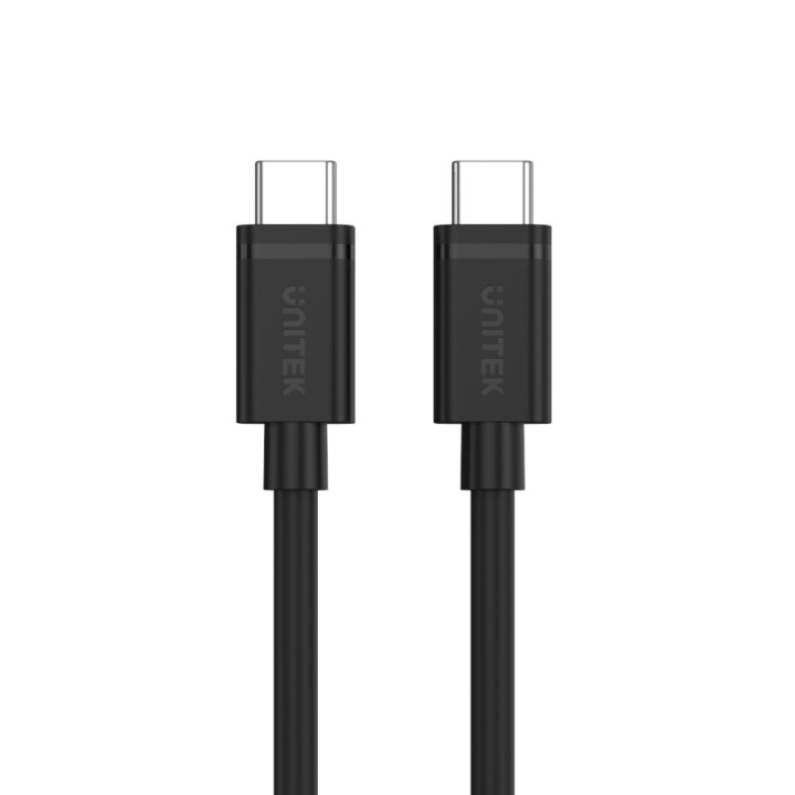 UNITEK Y-C477BK01-2M USB cavo USB 3.2 Gen 1 (3.1 Gen 1) USB C 5 Gbit/s 60 W nero