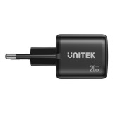 UNITEK Zeno caricabatterie universale nero AC ricarica veloce interno