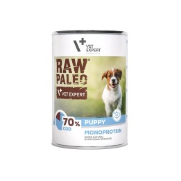 VETEXPERT Raw Paleo Puppy Monoprotein Merluzzo - cibo umido per cuccioli - 400 g