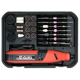 Mini smerigliatrice 8 V con accessori YATO YT-82762