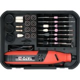 Mini smerigliatrice 8 V con accessori YATO YT-82762