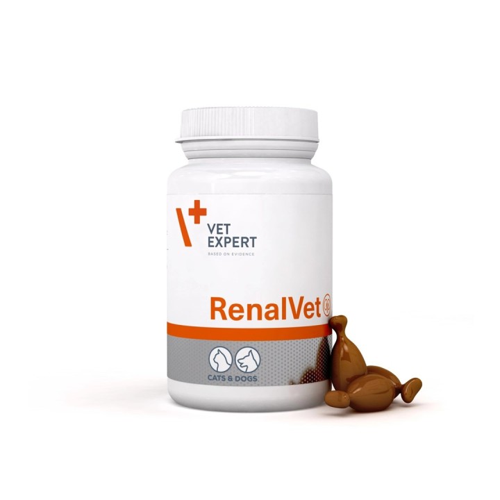 VETEXPERT RenalVet - integratori per cani e gatti - 60 capsule