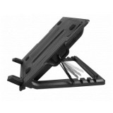 Vakoss LF-1860AL supporto raffreddamento laptop 43.2 cm (17 ) nero