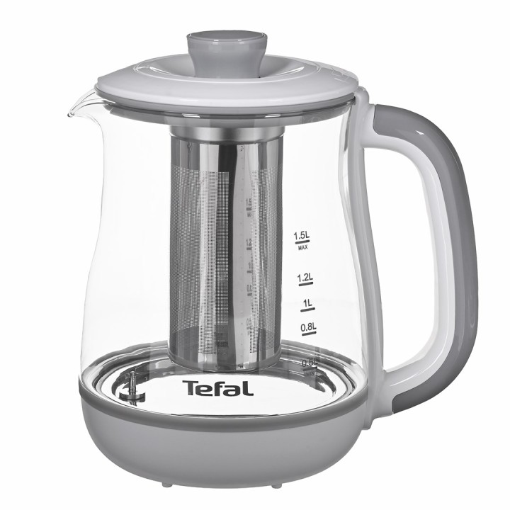 Tefal BJ551B10 teiera elettrica 1.5 L 1430 W grigio bianco