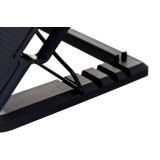 Vakoss LF-1860AL supporto raffreddamento laptop 43.2 cm (17 ) nero
