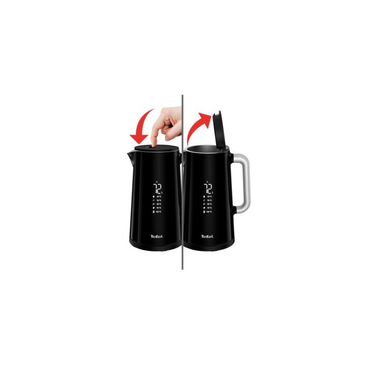 Tefal KO851 bollitore elettrico 1.7 L nero 1800 W