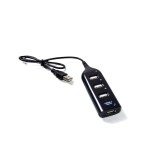 Vakoss TC-234UX hub interfaccia USB 2.0 nero