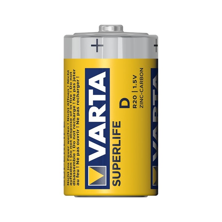 Varta R20 D batteria domestica Zinco-carbonio