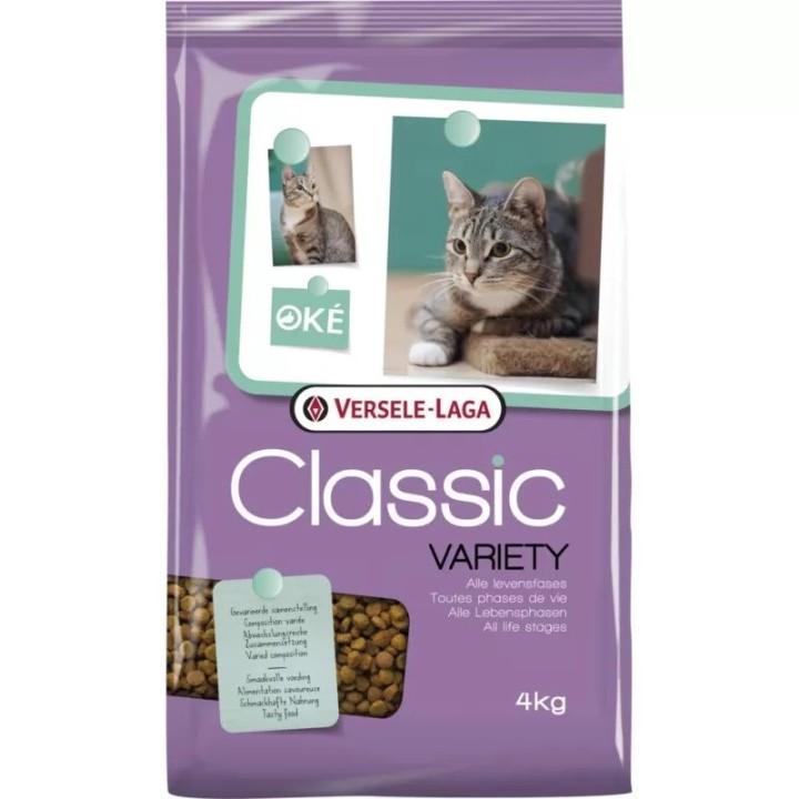 VERSELE LAGA Classic Cat Variety - cibo secco per gatti - 10 kg