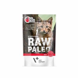 VETEXPERT Raw Paleo Adult Cat Sterilised Manzo - cibo umido per gatti - 100 g