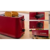 Bosch TAT3M124 Tostapane 2 fette 950 W Rosso