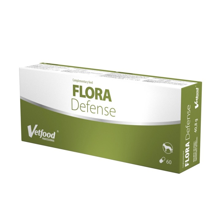 VETFOOD Flora Defense - integratori per cani - 60pcs