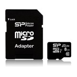 Silicon Power Elite 8GB microSDHC UHS-I scheda di memoria classe 10
