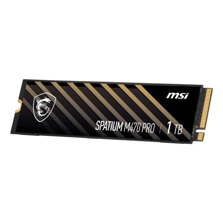 MSI Spatium M470 PRO PCIe 4.0 NVMe M.2 1TB PCI Express 4.0 3D NAND