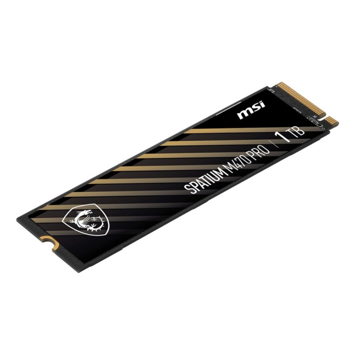 MSI Spatium M470 PRO PCIe 4.0 NVMe M.2 1TB PCI Express 4.0 3D NAND