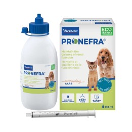 VIRBAC Pronefra Kidney support - integratori per cani e gatti - 180ml
