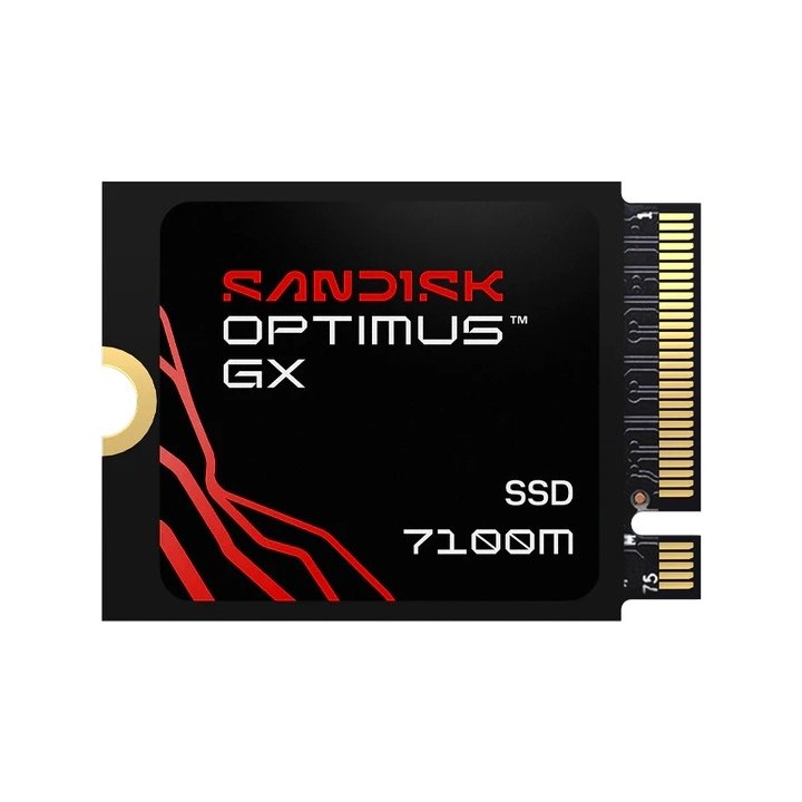 SanDisk Optimus GX 7100M 1 TB M.2 PCI Express 4.0 NVMe TLC 3D NAND