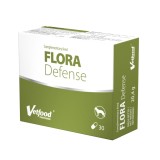 VETFOOD Flora Defense - integratori alimentari per cani e gatti - 30pcs