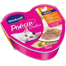 VITAKRAFT POESIE CREATION SOS tacchino/formaggio - cibo umido per gatti - 85 g