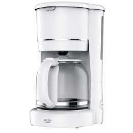 Adler AD 4383w Drip caffettiera per caffè macinato 1.5 L bianca