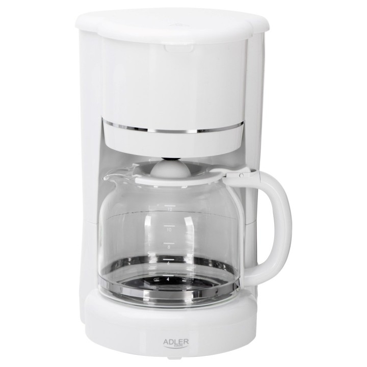 Adler AD 4383w Drip caffettiera per caffè macinato 1.5 L bianca