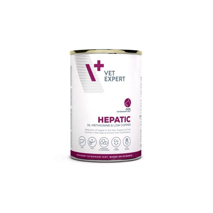VETEXPERT Veterinary Diet Hepatic Dog - cibo umido per cani - 400g