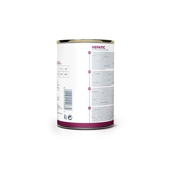 VETEXPERT Veterinary Diet Hepatic Dog - cibo umido per cani - 400g