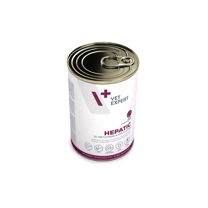 VETEXPERT Veterinary Diet Hepatic Dog - cibo umido per cani - 400g
