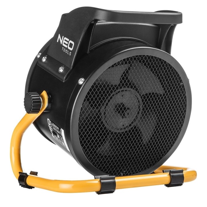 NEO TOOLS 90-062 termoventilatore ceramico PTC 2000 W nero