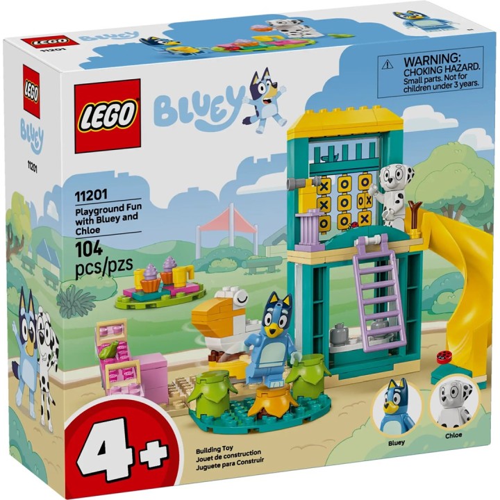 LEGO BLUEY 11201 Divertimento al parco giochi con Bluey e Chloe