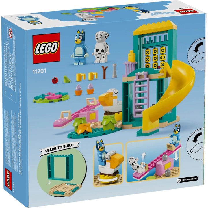 LEGO BLUEY 11201 Divertimento al parco giochi con Bluey e Chloe