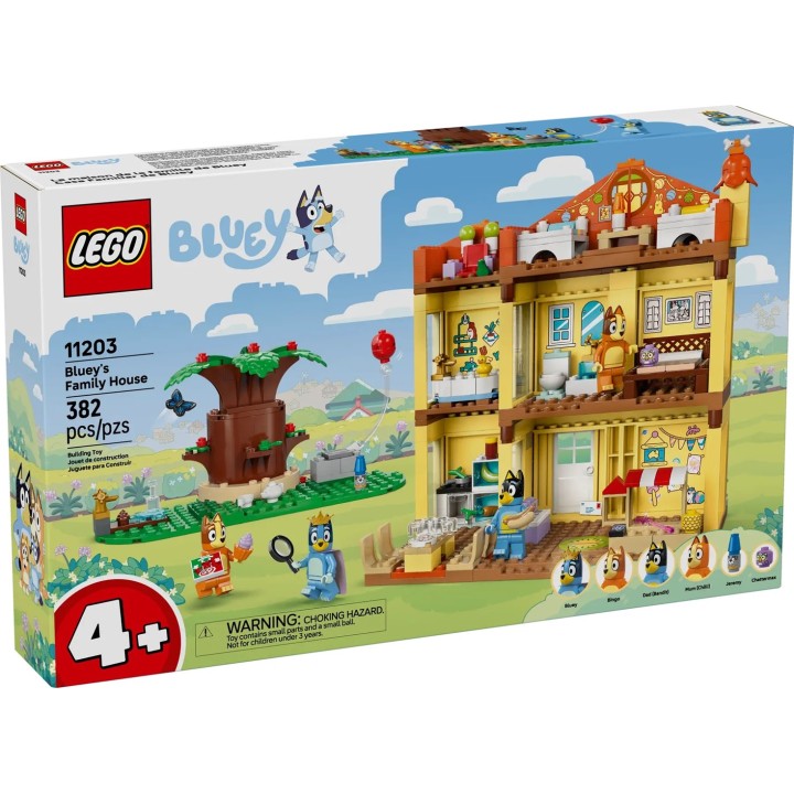 LEGO BLUEY 11203 Casa famiglia Bluey