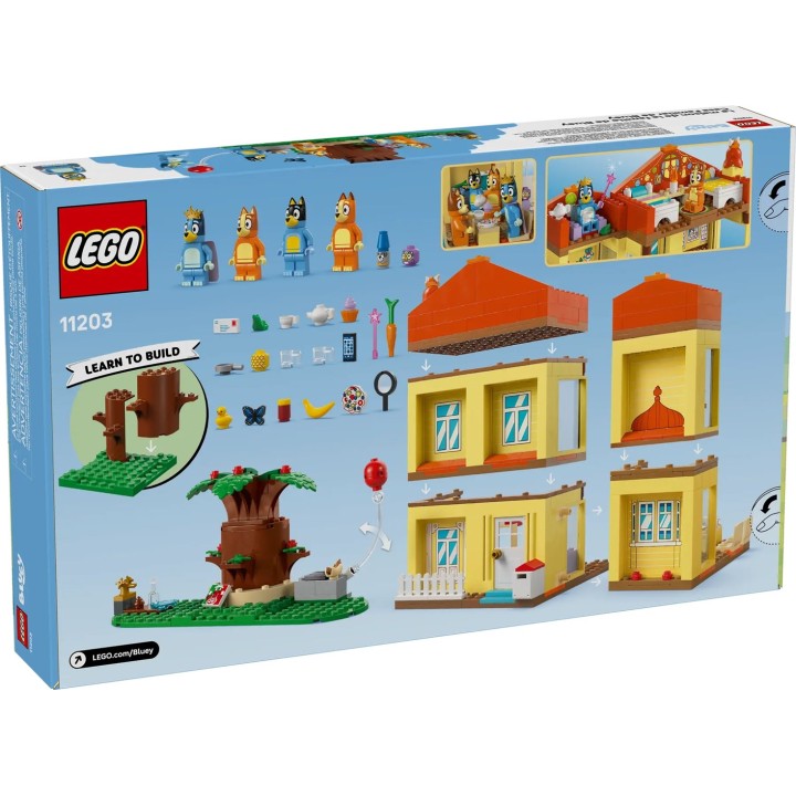 LEGO BLUEY 11203 Casa famiglia Bluey