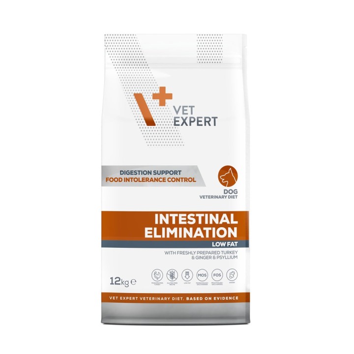 VETEXPERT Dieta Veterinaria Intestinale Eliminazione Cane – cibo secco per cani – 12 kg