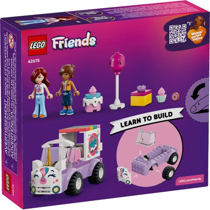 LEGO FRIENDS 42675 Auto per la Consegna Torta Unicorno