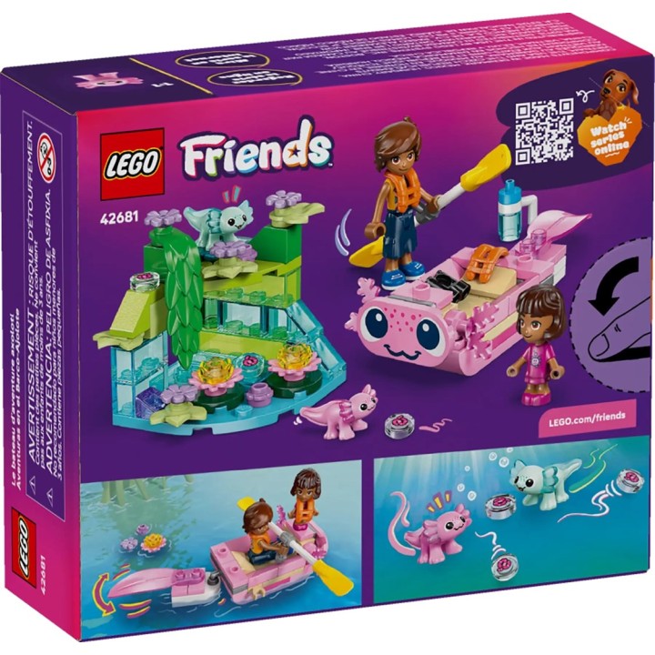 LEGO FRIENDS 42681 Barca Avventura Axolotl