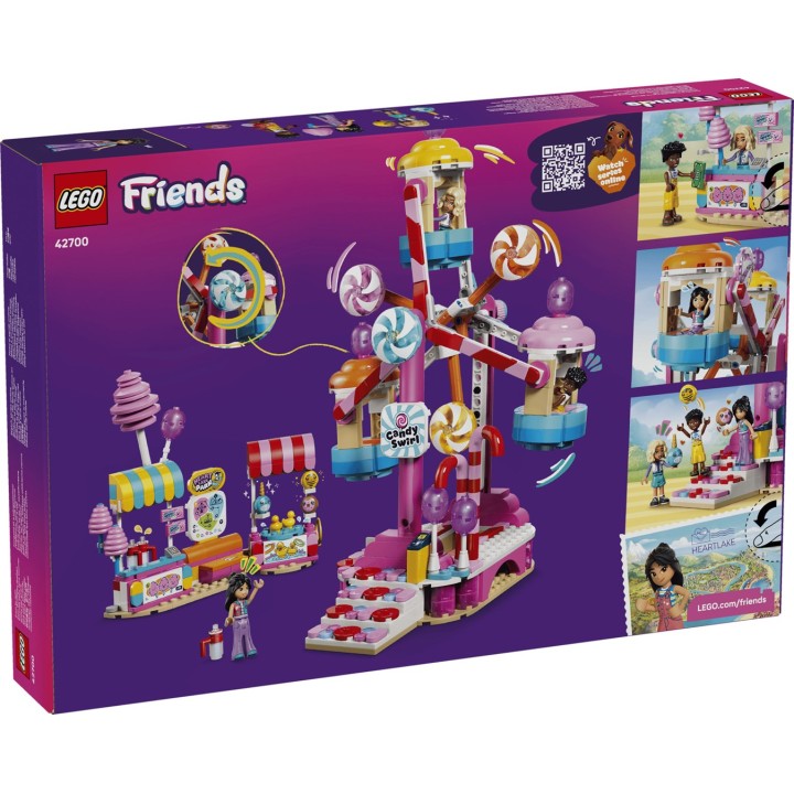 LEGO FRIENDS 42700 Ruota Panoramica Caramelle e Cupcake