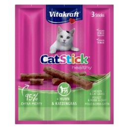 VITAKRAFT CatStick Mini Pollo con erba - snack per gatti - 3 pezzi
