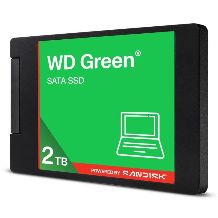 Western Digital Verde WD ™ SATA SSD 2 5 /7 mm POWERED BY SANDISK 2 TB