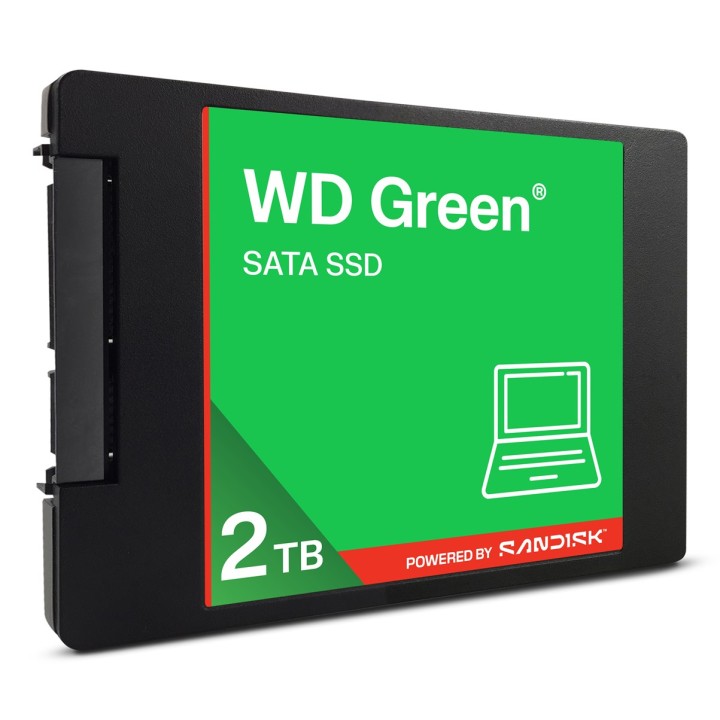 Western Digital Verde WD ™ SATA SSD 2 5 /7 mm POWERED BY SANDISK 2 TB