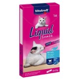 VITAKRAFT Liquid Snack Salmone - snack per gatti - 6 x 15g