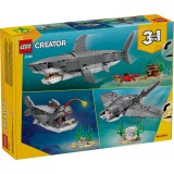 LEGO CREATOR 3 IN 1 31381 Squalo Feroce con Forziere del Tesoro