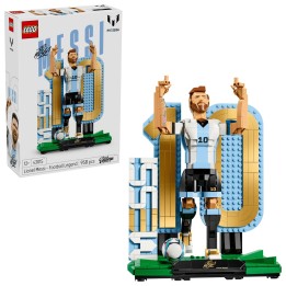 LEGO EDITIONS 43015 Lionel Messi - Leggenda calcio
